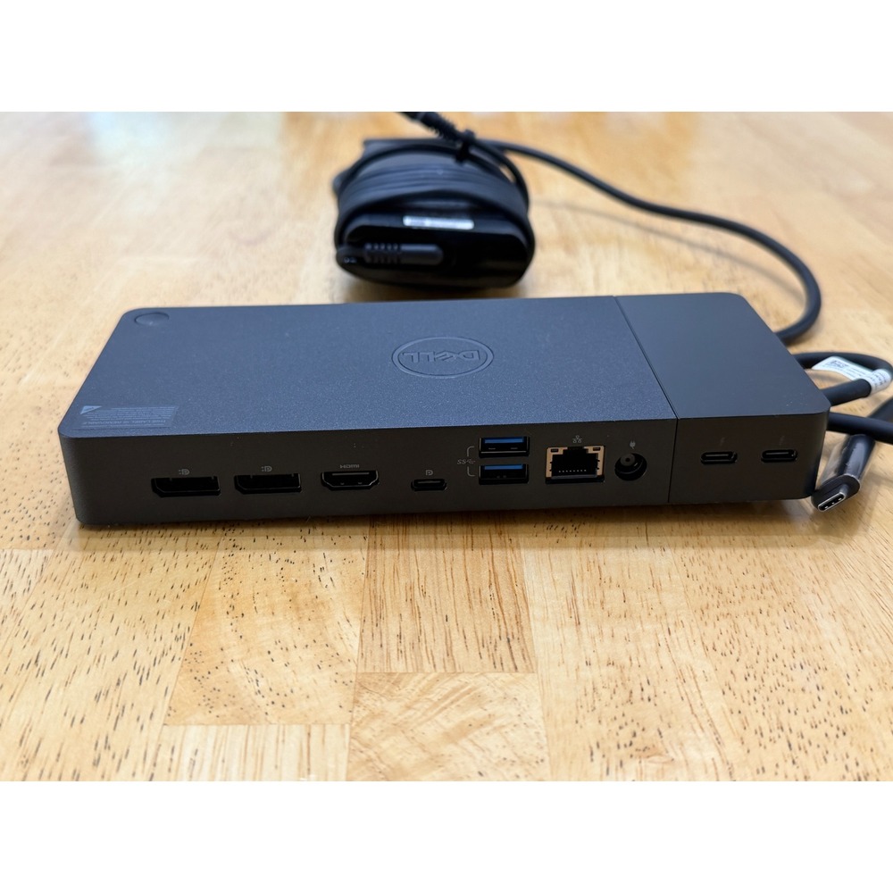 Dell WD22TB4 Thunderbolt Docking Station with 180W AC Power Adapter Black
